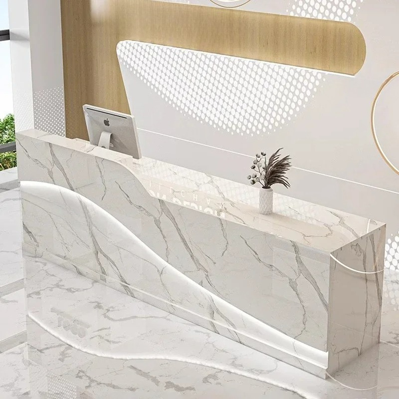 Office Furniture Bali - Beauty Office Reception Desks Purpito Display