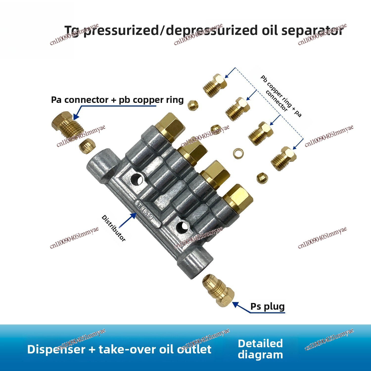 Office Furniture Distributor - TG type pressure/relief distributor, quantitative oil