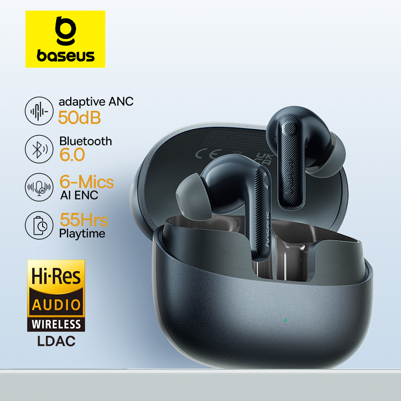 Telephone Headset Office - Baseus EP10 Pro ANC Earbuds Wireless