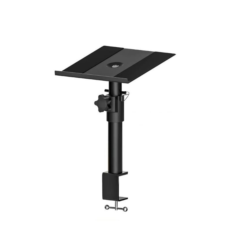 Adjustable Monitor Mount - A99E-Studio-Grade Clamp Mount Speaker Stand Height