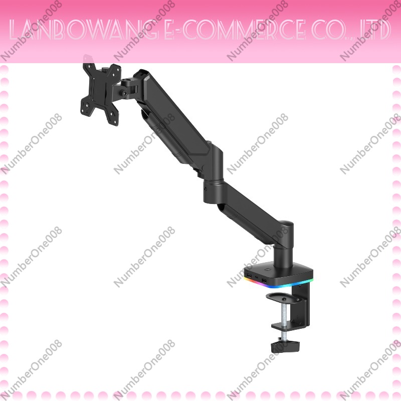 Adjustable Monitor Mount - Monitor Arm with Type C USB