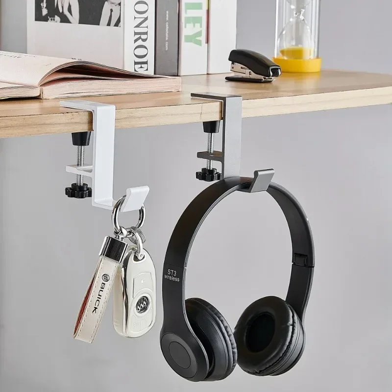 1/2pc Adjustable Desk Edge Hoo - Telephone Headset Office recension och pris