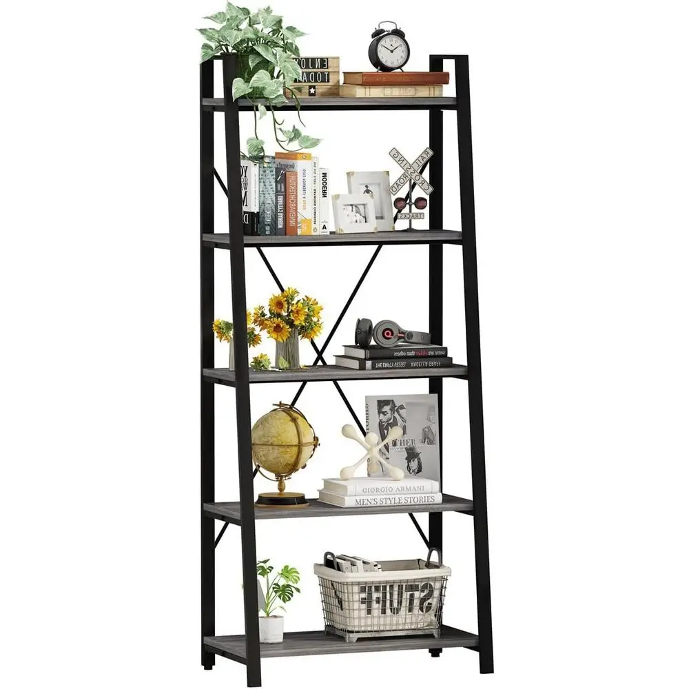 5-Tier Ladder Bookshelf, Indus - Bookshelf 5 Tier recension och pris