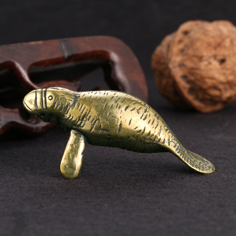 Brass Florida Manatee Decorati - Office Furniture Loft recension och pris