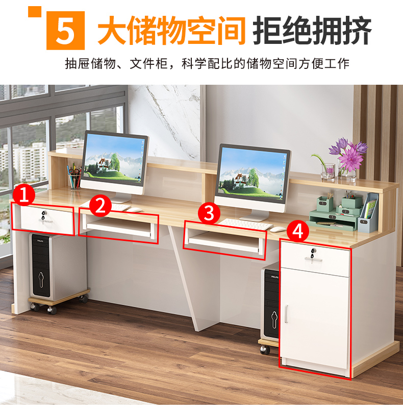Reception Desks Classic custom - Office Furniture Bali recension och pris