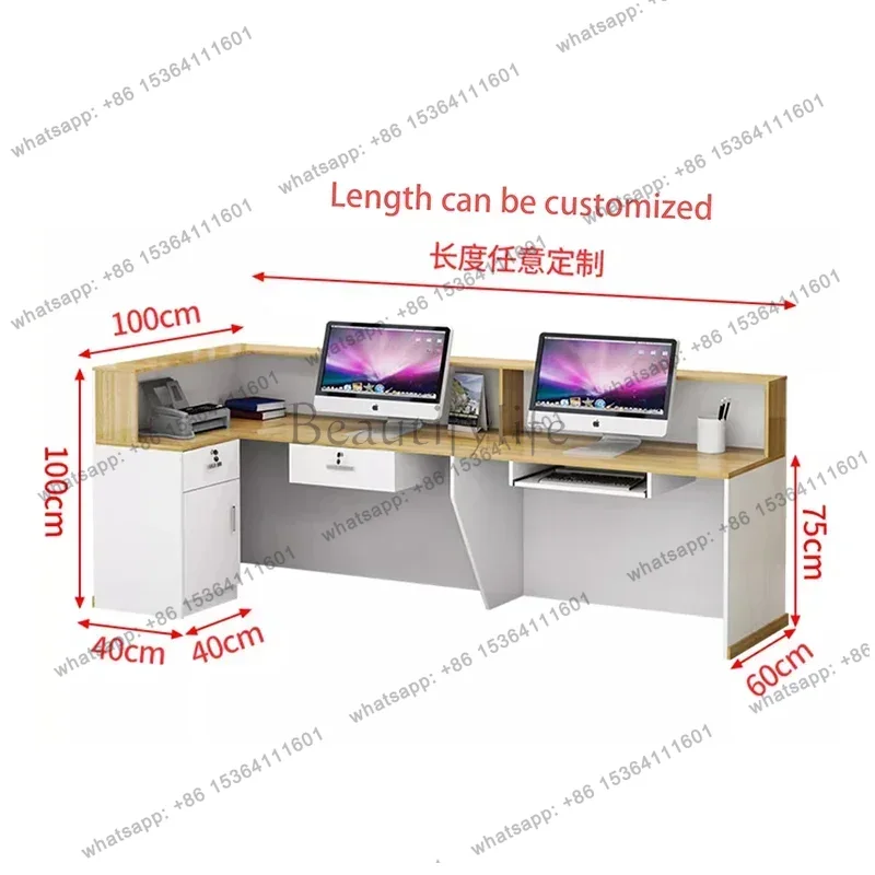 Display Salon Reception Desks  - Office Furniture Bali recension och pris