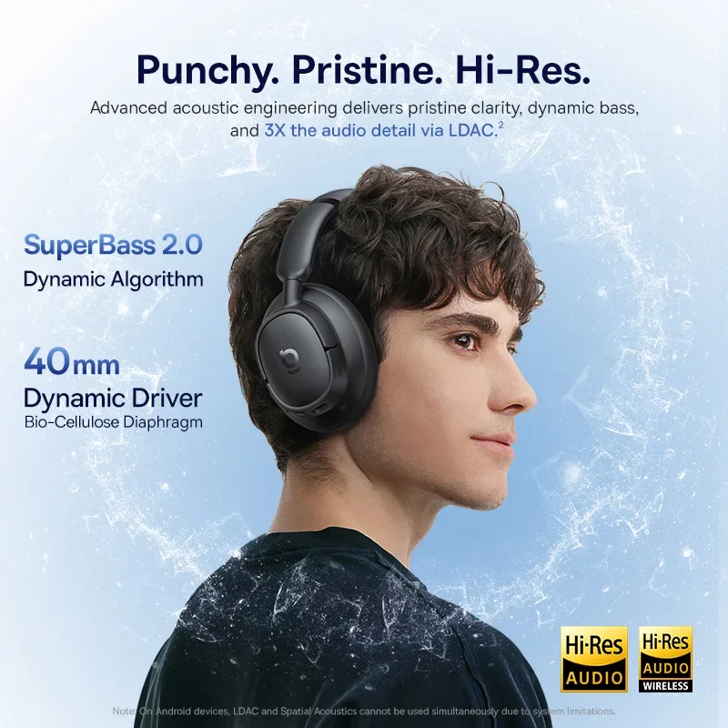 Baseus EH10 NC ANC Wireless He - Telephone Headset Office recension och pris