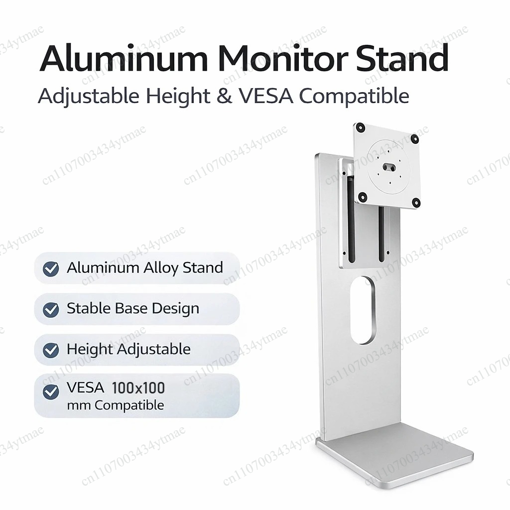 Aluminum Monitor Stand VESA 10 - Adjustable Monitor Mount recension och pris