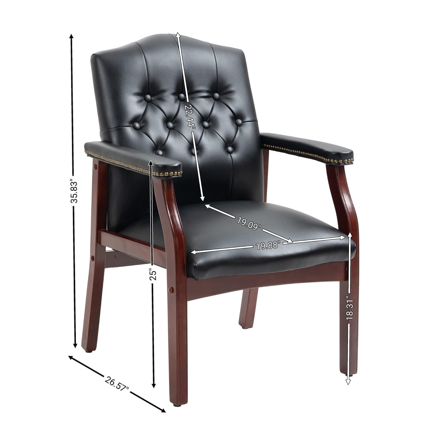 Black Leather Office Chairs Se - Office Furniture Ergonomic recension och pris