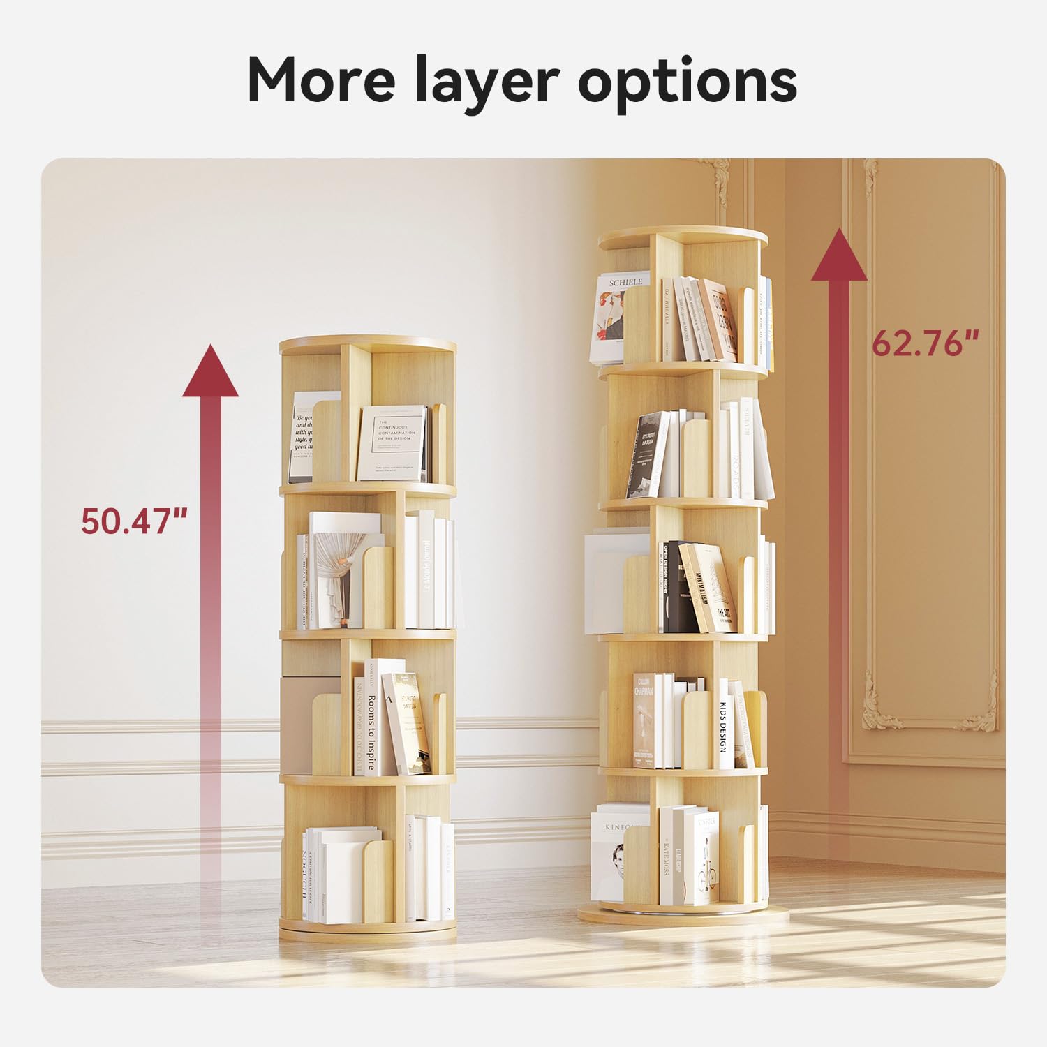 Baby Cabinet 5 Tall Tiers Floo - Bookshelf 5 Tier recension och pris
