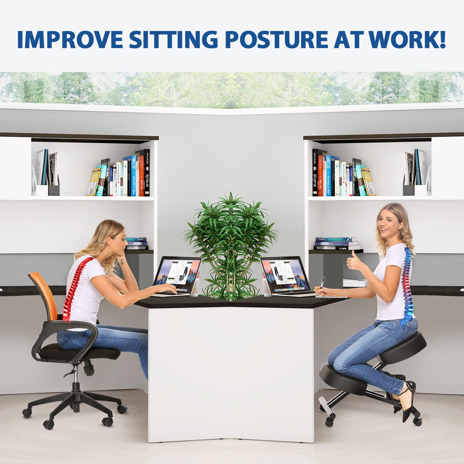 Kneeling Chair Ergonomic for O - Office Furniture Ergonomic recension och pris