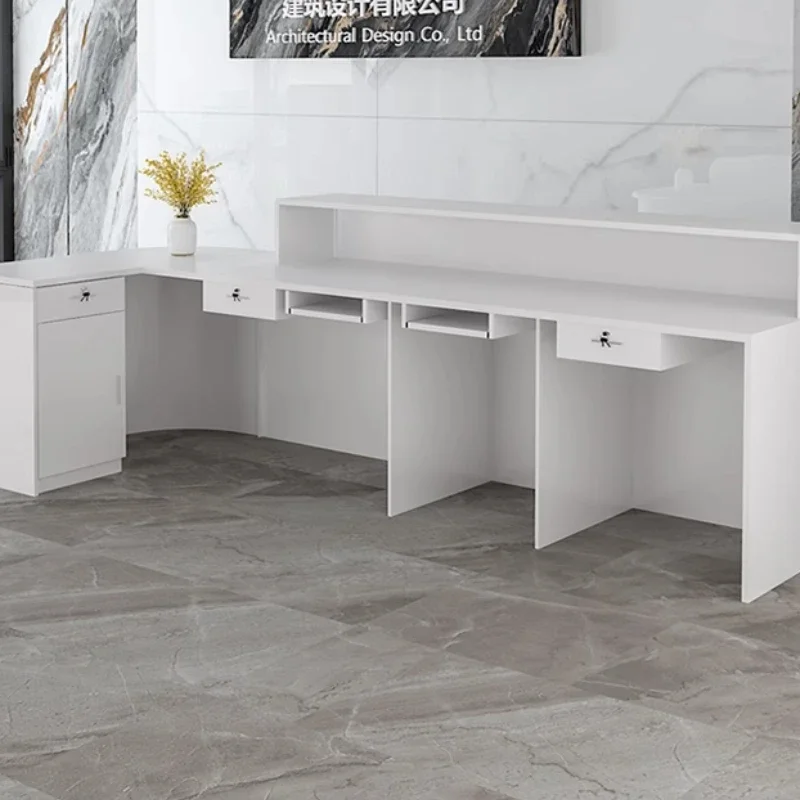 Storage Luxury Reception Desk  - Office Furniture Bali recension och pris