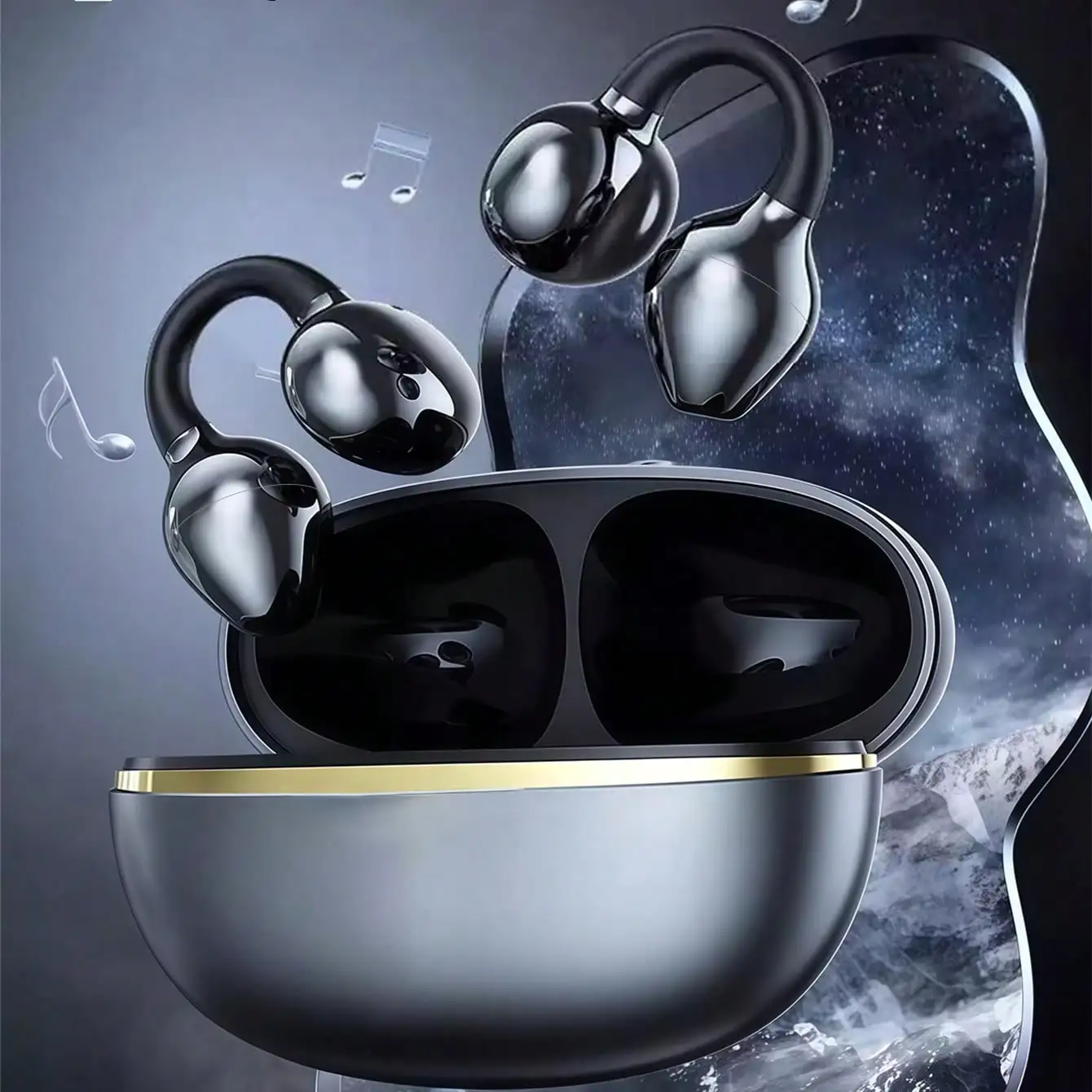 Original Ear-Clip Surround Blu - Telephone Headset Office recension och pris