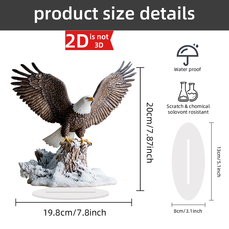 2D 1PCS Eagle Career Takes Off - Office Furniture Loft recension och pris
