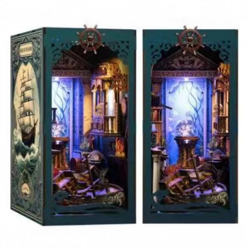 3D Wooden DIY Bookend Puzzle H - Office Furniture Loft recension och pris