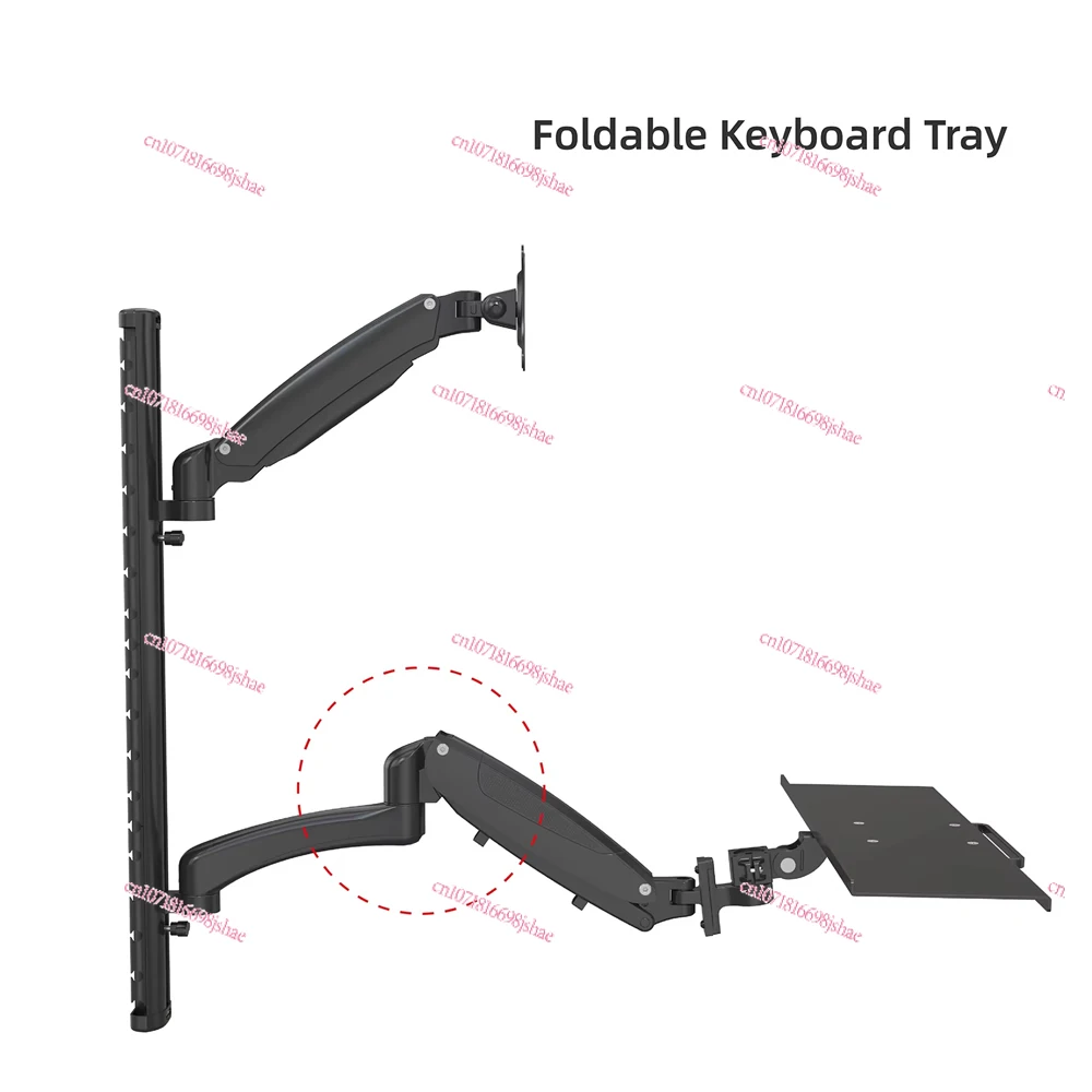 Height-adjustable Single-arm M - Adjustable Monitor Mount recension och pris