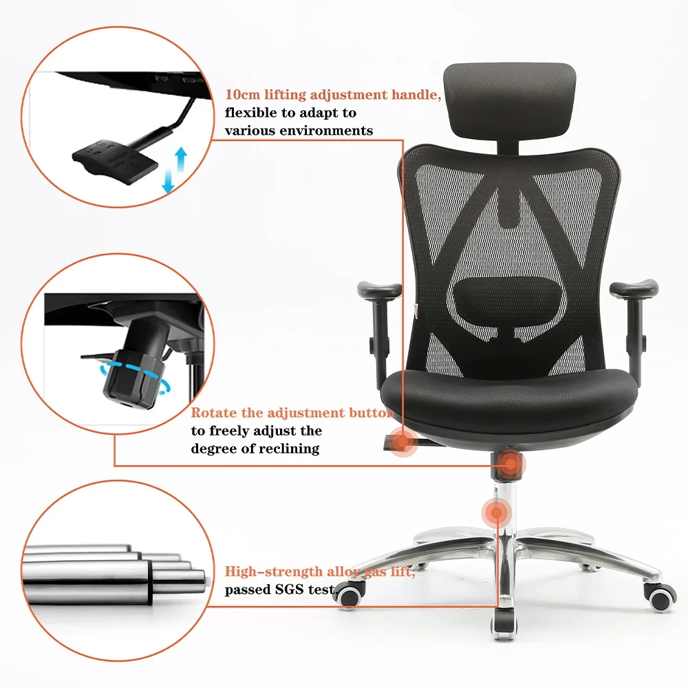 l # chair M18 height adjustabl - Office Furniture Ergonomic recension och pris
