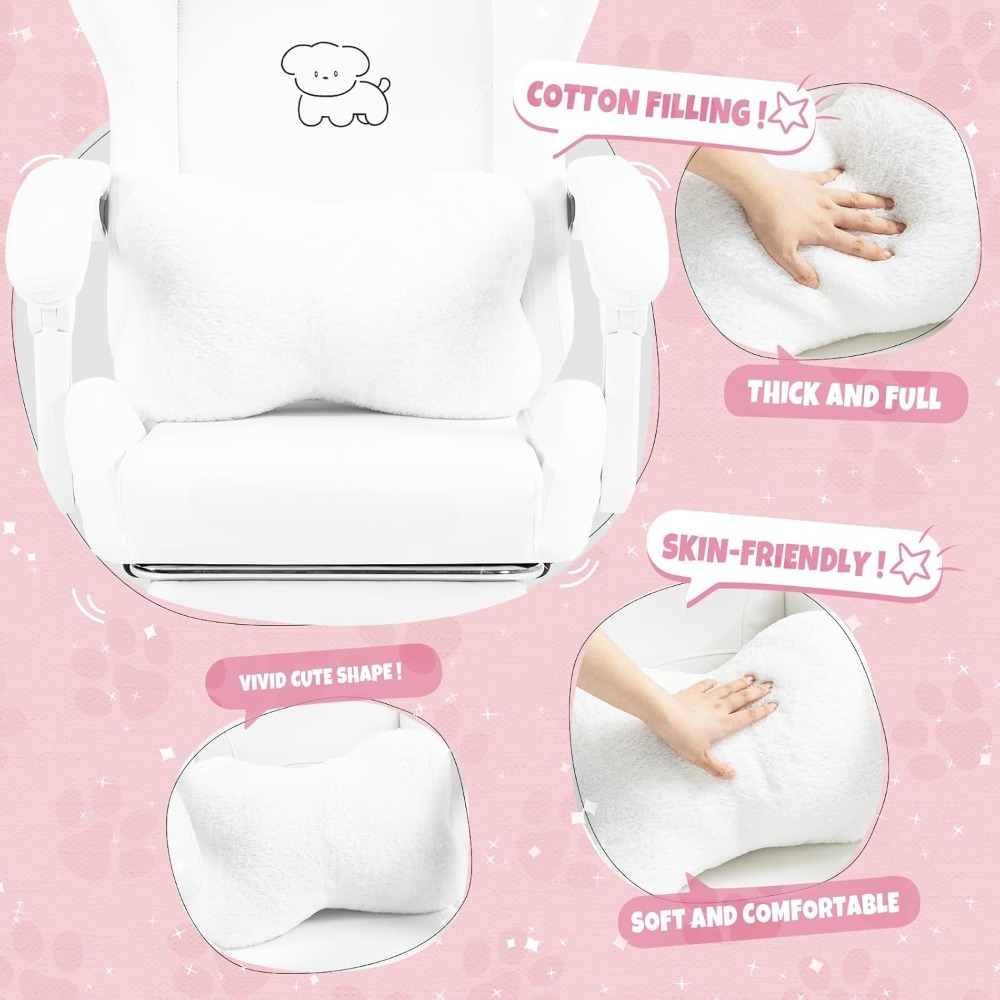 Cute Gaming Chair with Lumbar  - Office Furniture Ergonomic recension och pris