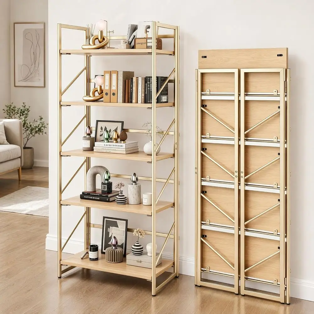 2-in-1 Convertible Bookshelf,  - Bookshelf 5 Tier recension och pris