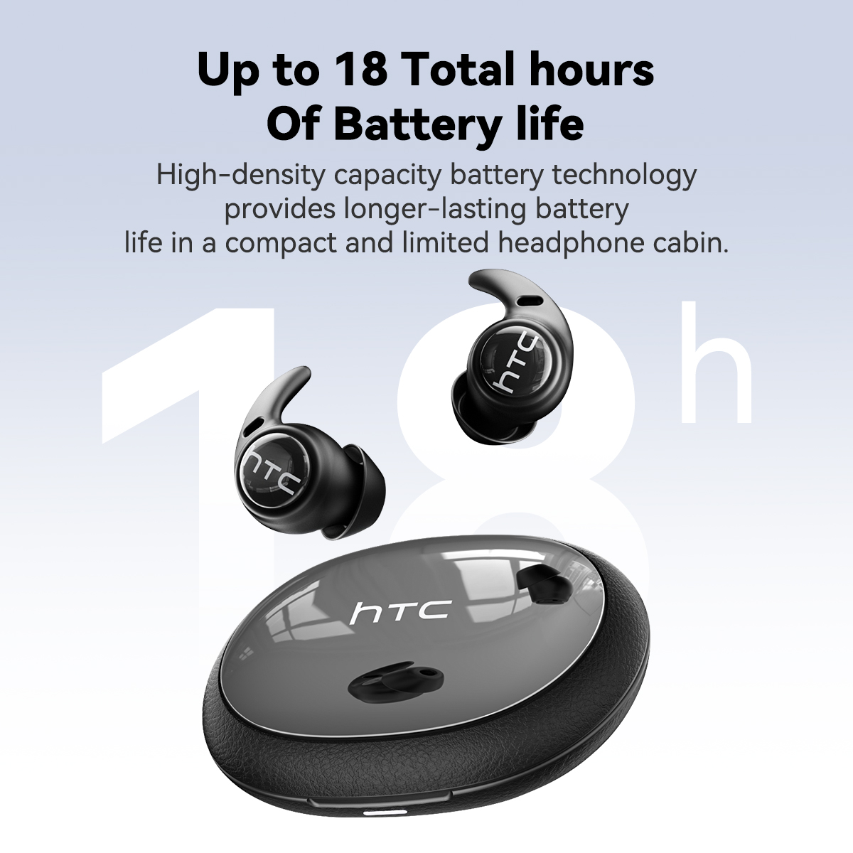 HTC NE76 Sleep Earbuds AI Tran - Telephone Headset Office recension och pris