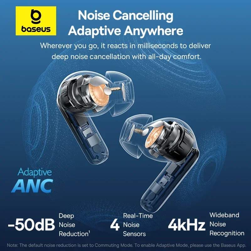 Baseus EP10 Pro ANC Earbuds Wi - Telephone Headset Office recension och pris