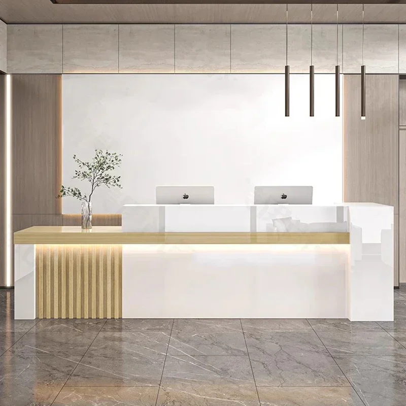 Nordic Luxury Reception Desk S - Office Furniture Bali recension och pris