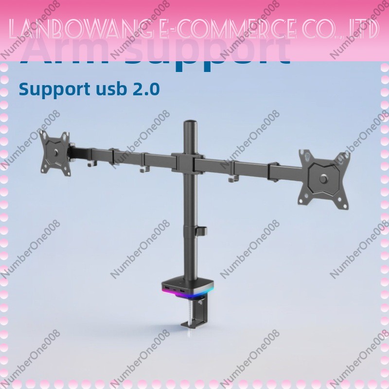 Monitor Arm with Type C USB In - Adjustable Monitor Mount recension och pris
