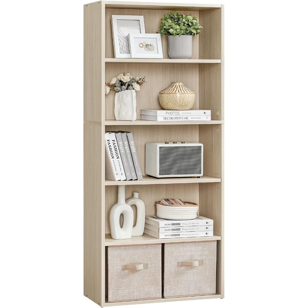 VASAGLE CUSTOS Collection - Bo - Bookshelf 5 Tier recension och pris