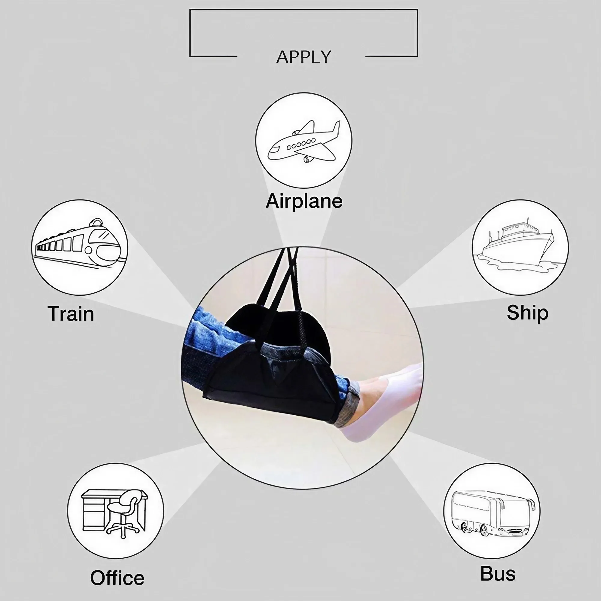 Car Foot Rest Portable Office  - Office Furniture Ergonomic recension och pris